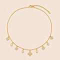 Marbéll Éclat Charm Necklace – Gold