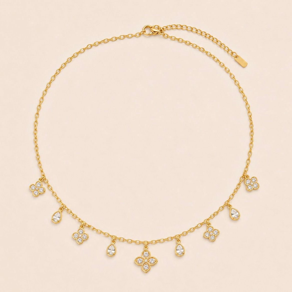Marbéll Éclat Charm Necklace – Gold