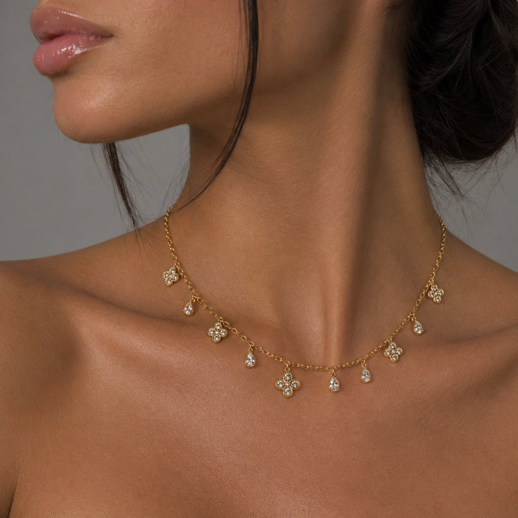 Marbéll Éclat Charm Necklace – Gold