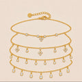 Éclat Anklet Set – Gold