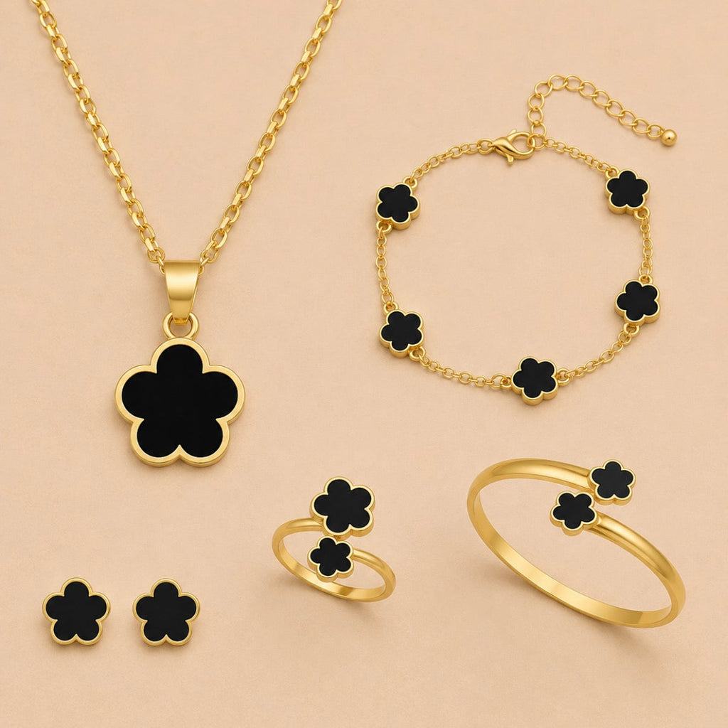 Marbéll Noir Clover Set