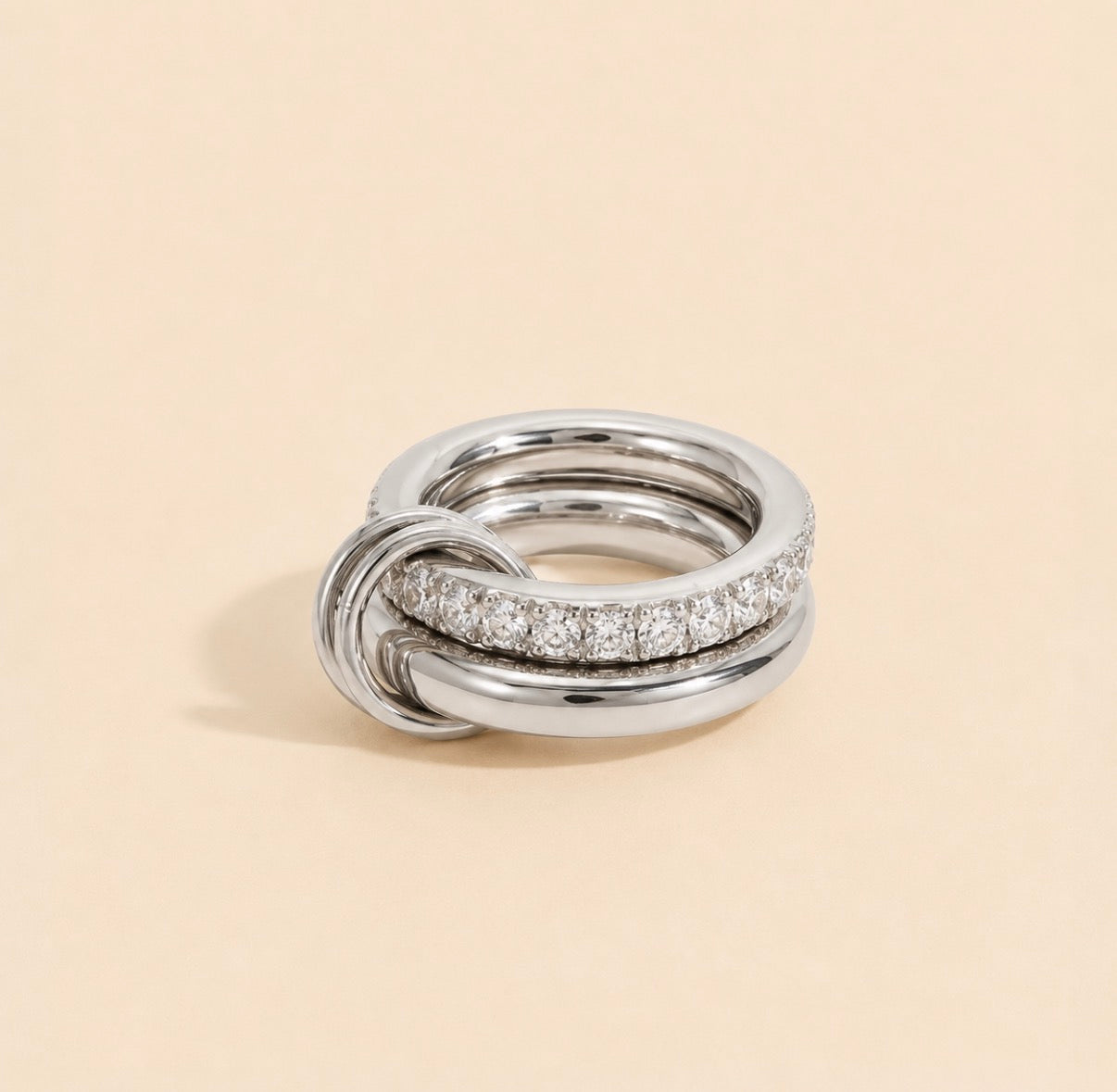 Éternité Zircon Ring – Gold