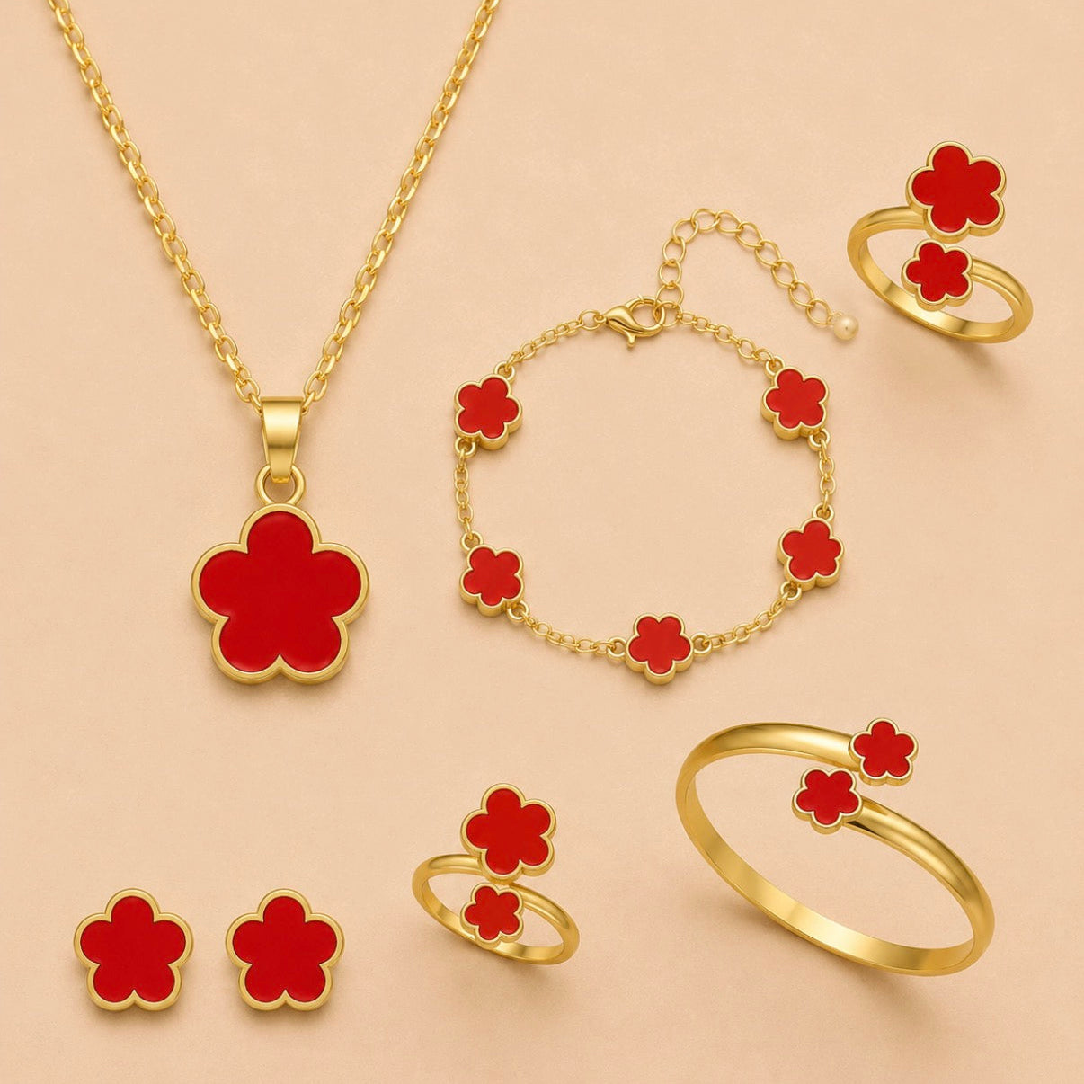 Marbéll Noir Clover Set