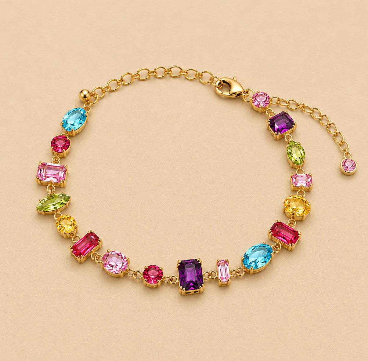 Marbéll Candy Gem Bracelet – Gold