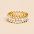 Éclat Marquise Eternity Ring – Gold